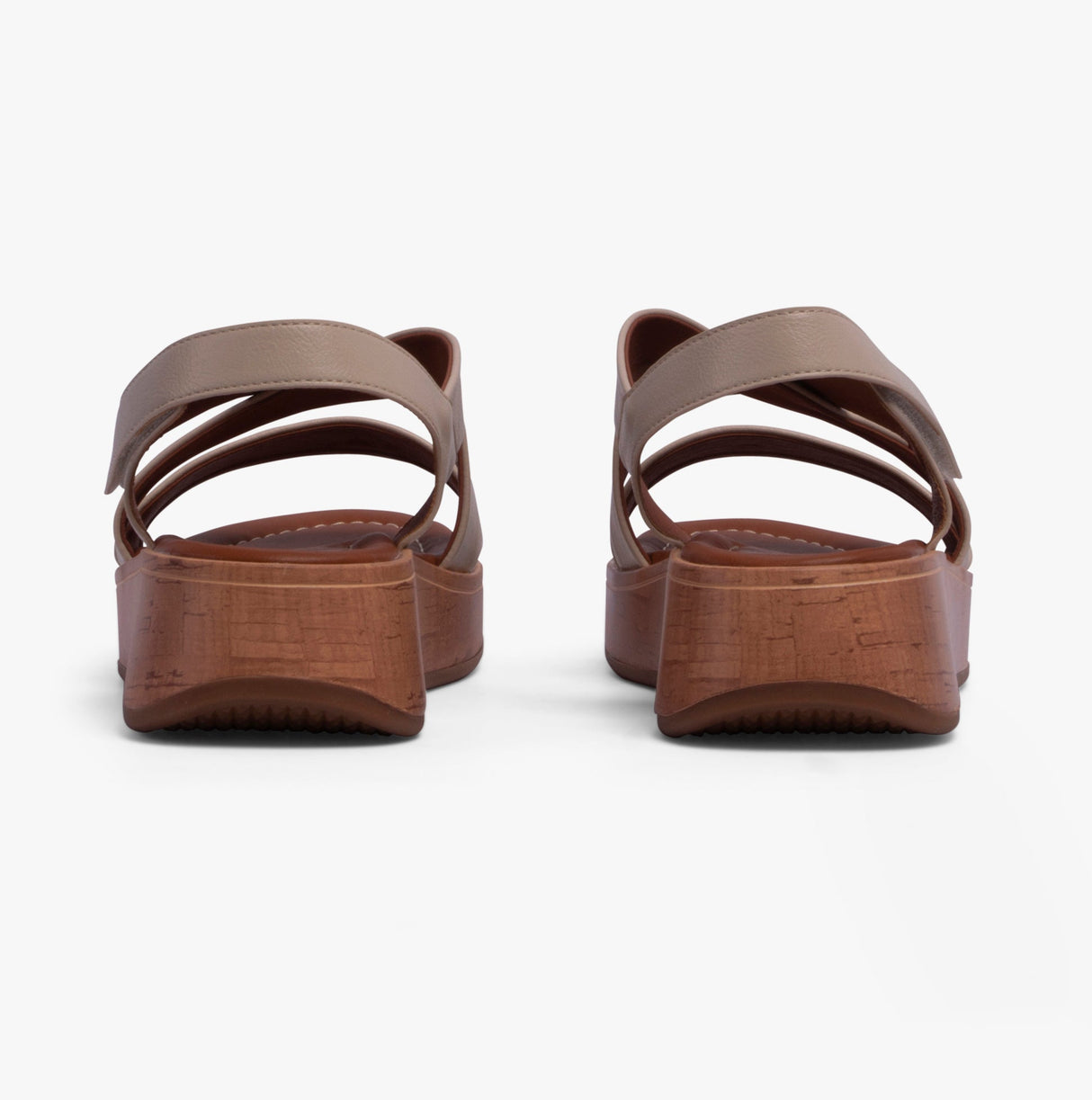 Heavenly Feet HARPER Womens Sandals Nude