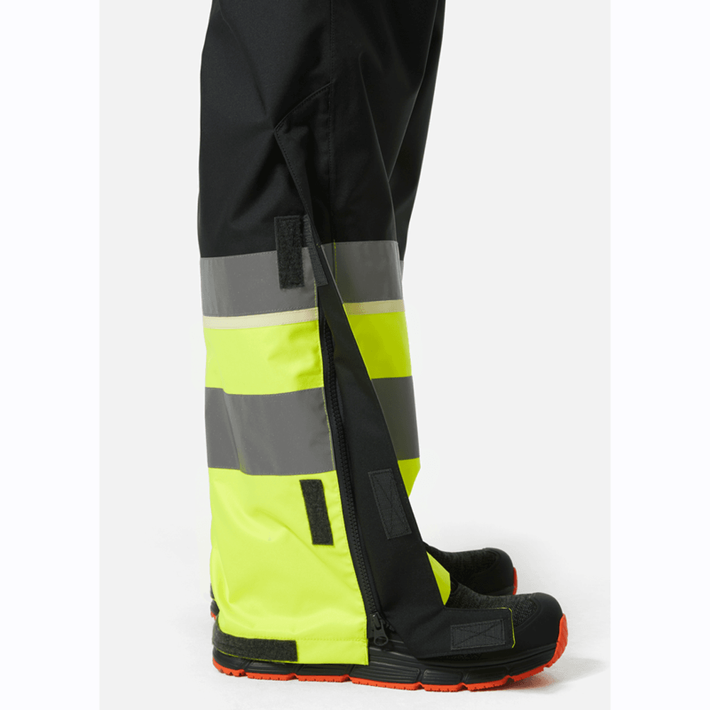 Helly Hansen 71186 Hi-Vis UC-ME Waterproof Over Shell Pants Trousers, Class 1