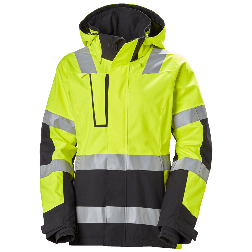 Helly Hansen 71294 Women's Luna Hi-Vis Waterproof Shell Jacket