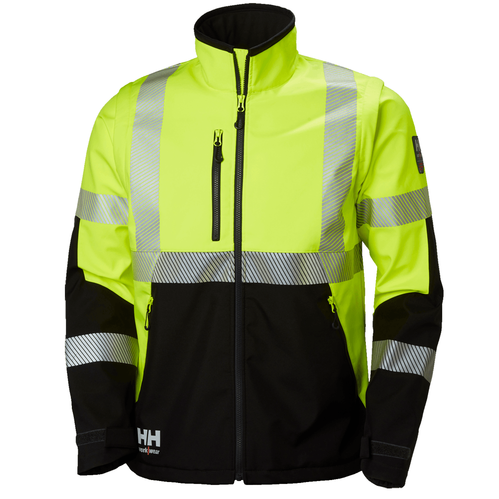 Helly Hansen 74272 ICU Hi-Vis Softshell Jacket
