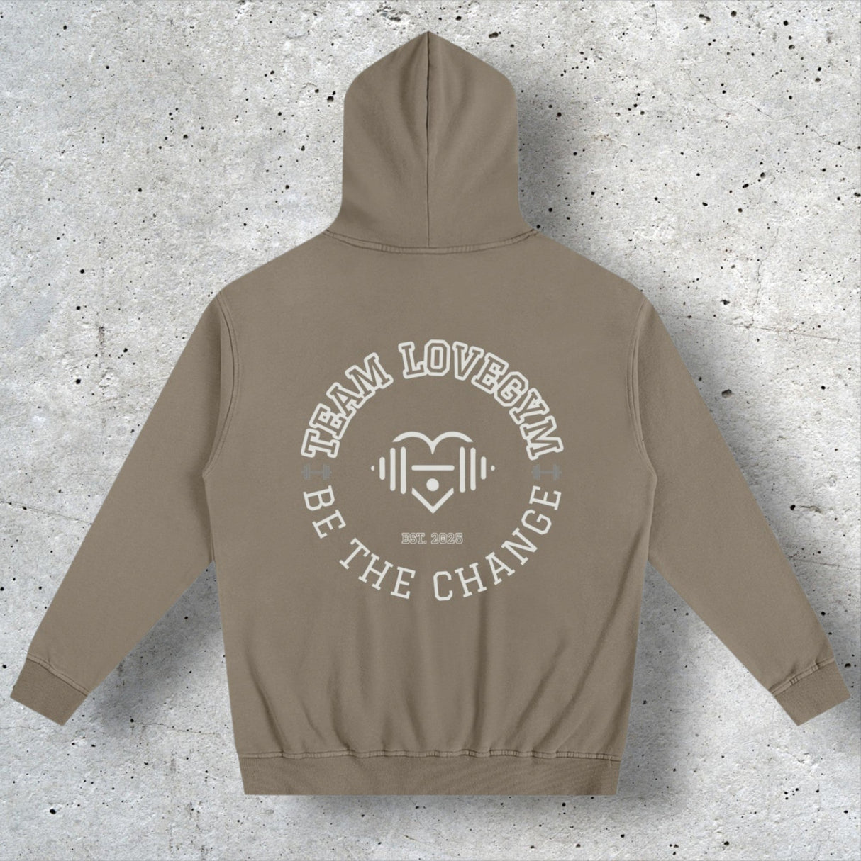 TEAM LOVEGYM Oversized Essential Hoodie