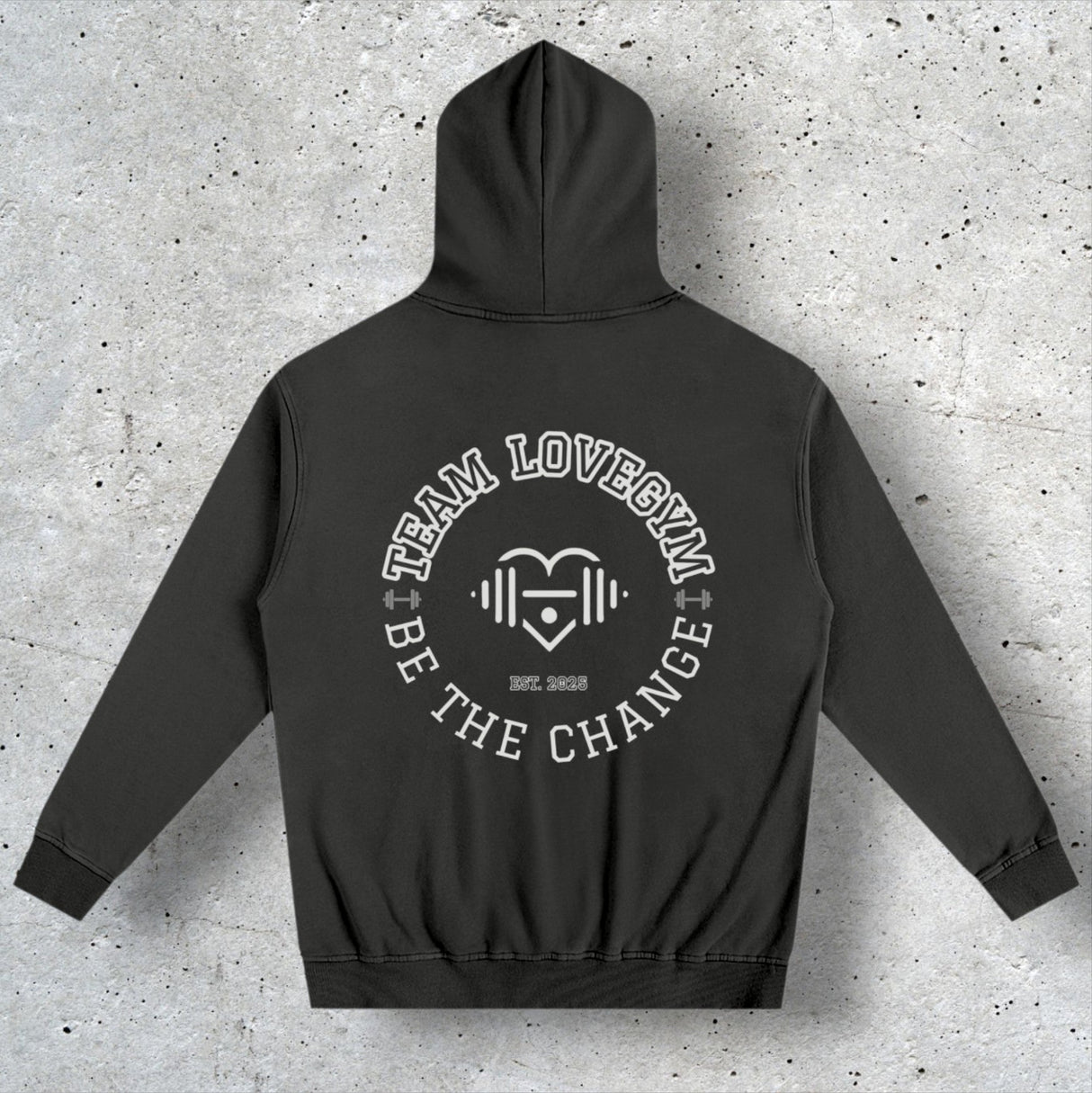 TEAM LOVEGYM Oversized Essential Hoodie