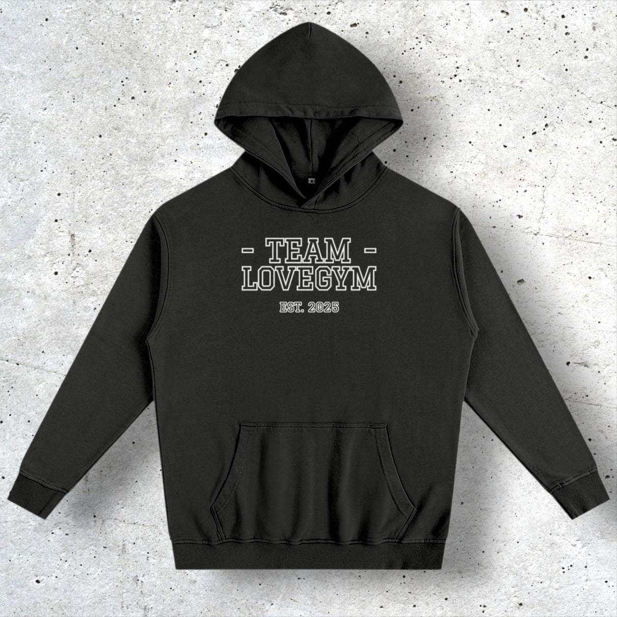 TEAM LOVEGYM Oversized Essential Hoodie