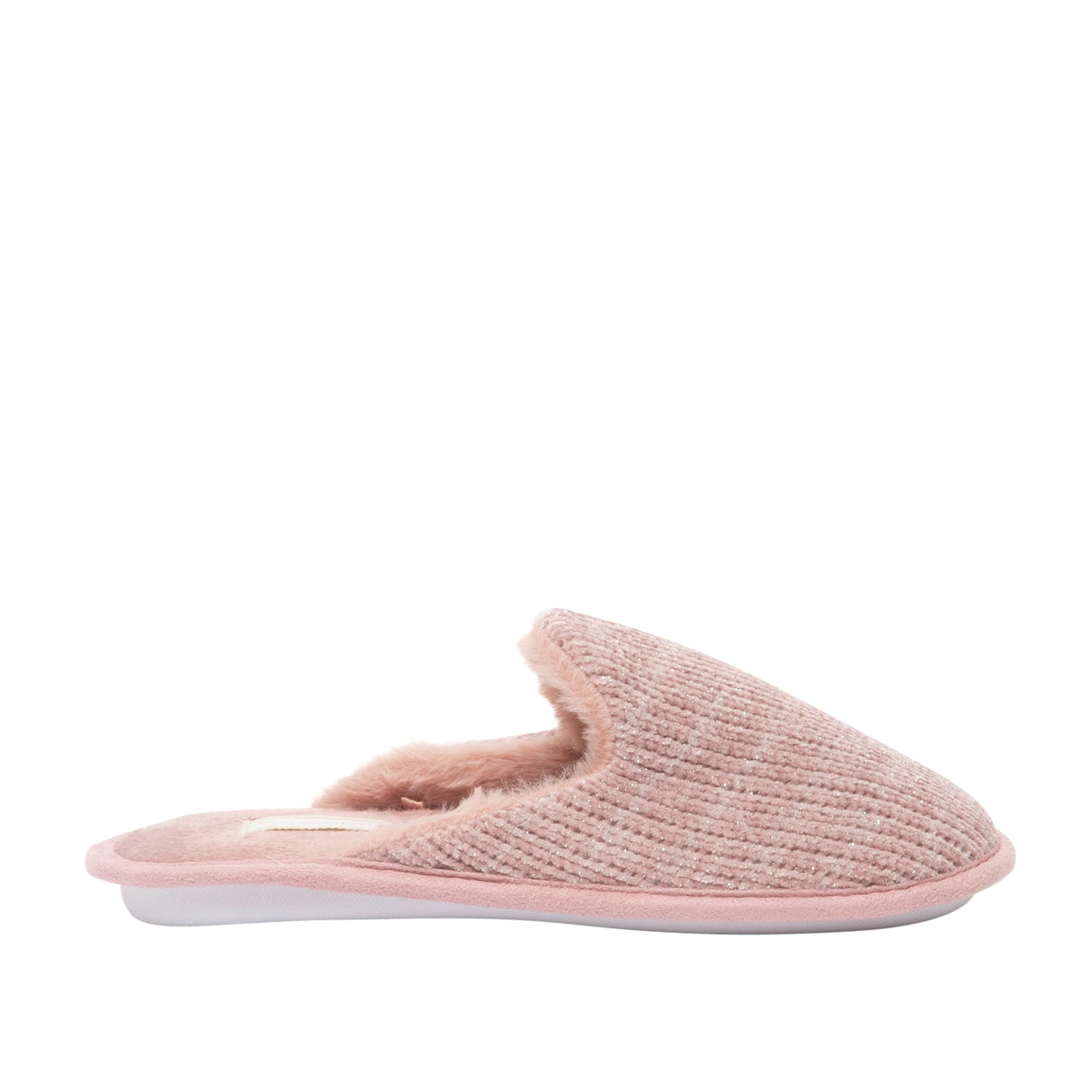 Shuperb SPARKLE TESTER Womens Full Slipper Old Pink