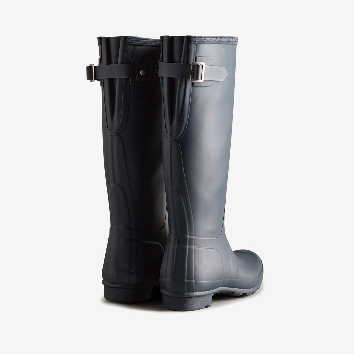 Hunter ORIGINAL TALL BACK ADJUSTABLE Womens Wellies Navy