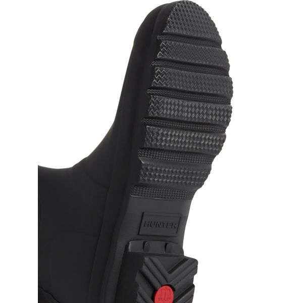 Hunter ORIGINAL SHORT TARTAN Wellies Black