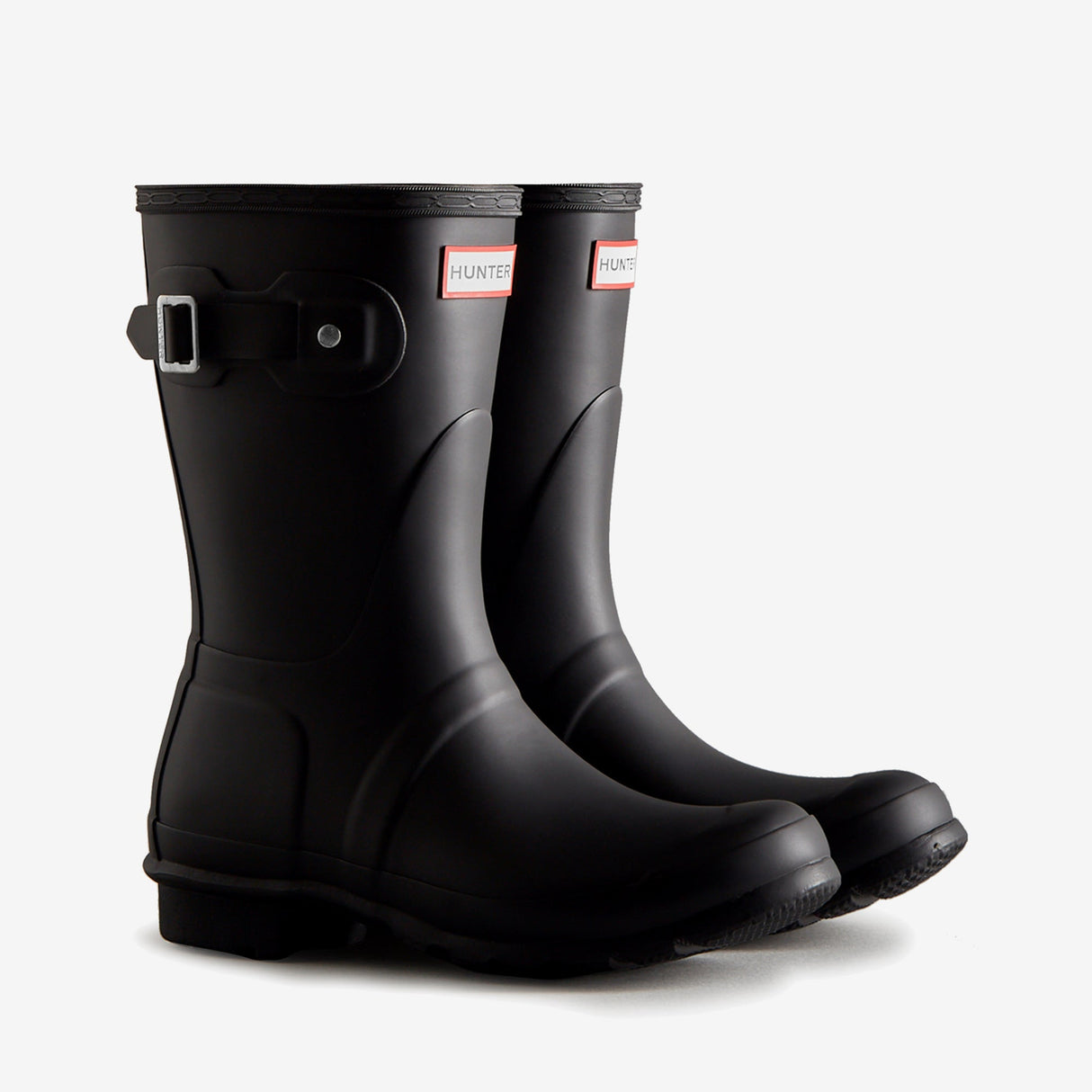 Hunter ORIGINAL SHORT Womens Wellies Black