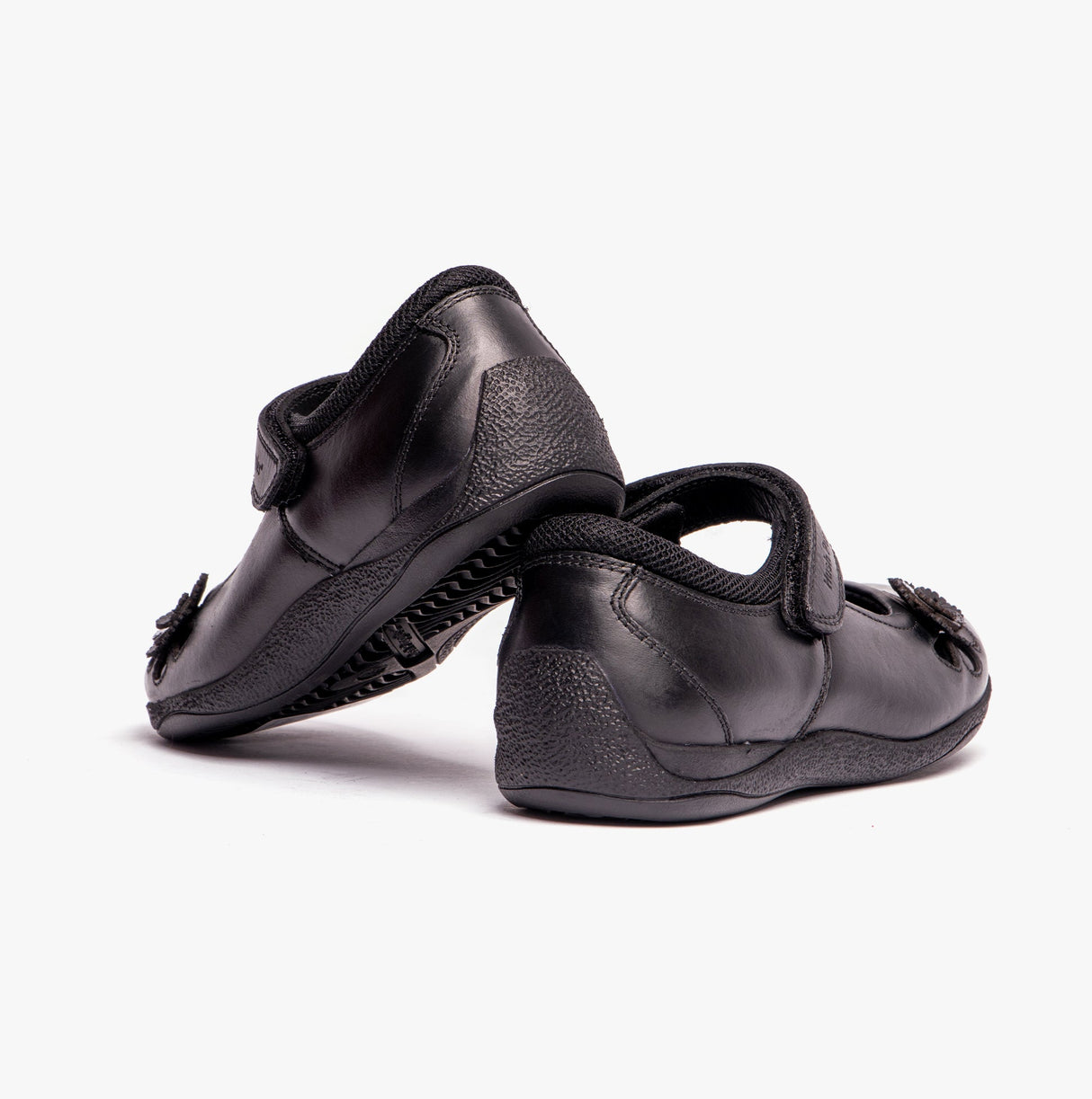 Hush Puppies JESSICA Girls School Shoes Black