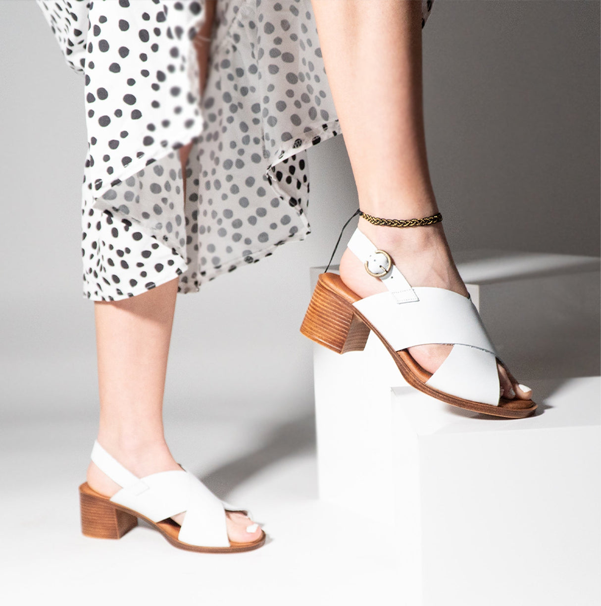 Hush Puppies GABRIELLE Womens Sandals White