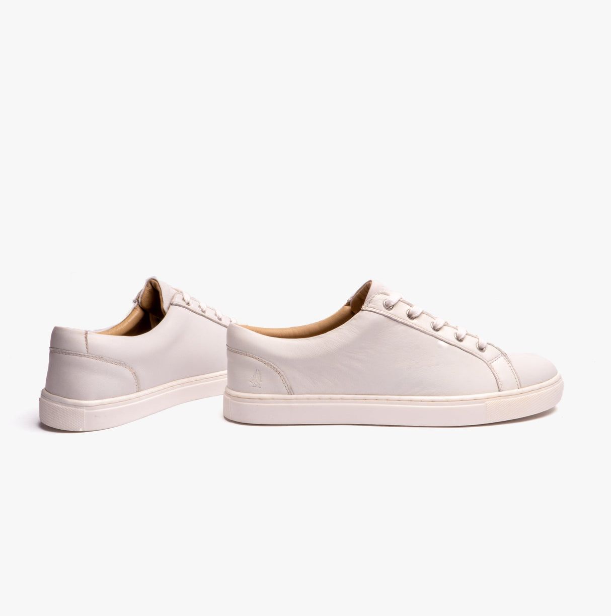 Hush Puppies TESSA Womens Lace-Up Trainers White