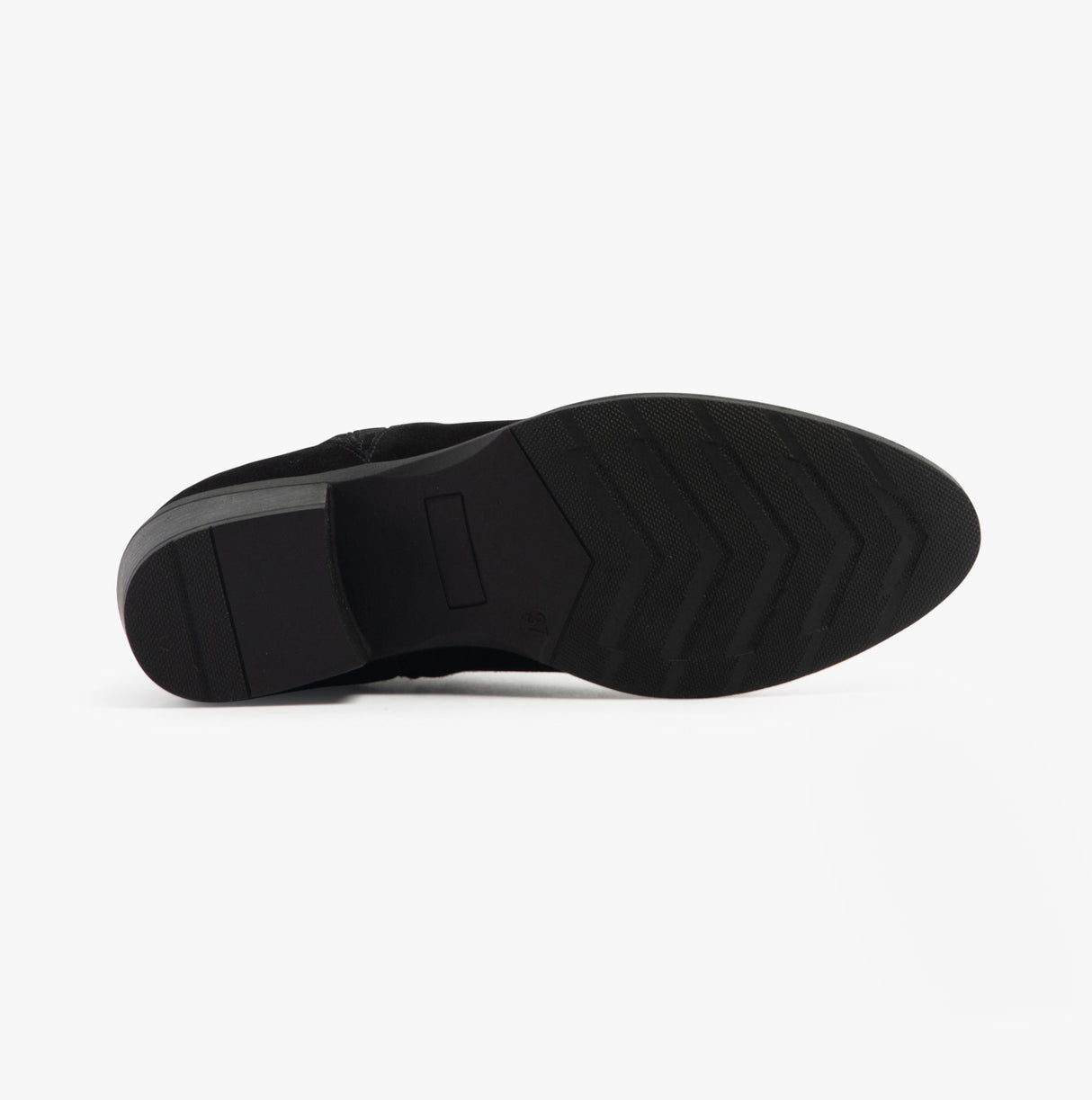 Hush Puppies ISOBEL Womens Leather Ankle Boots Black