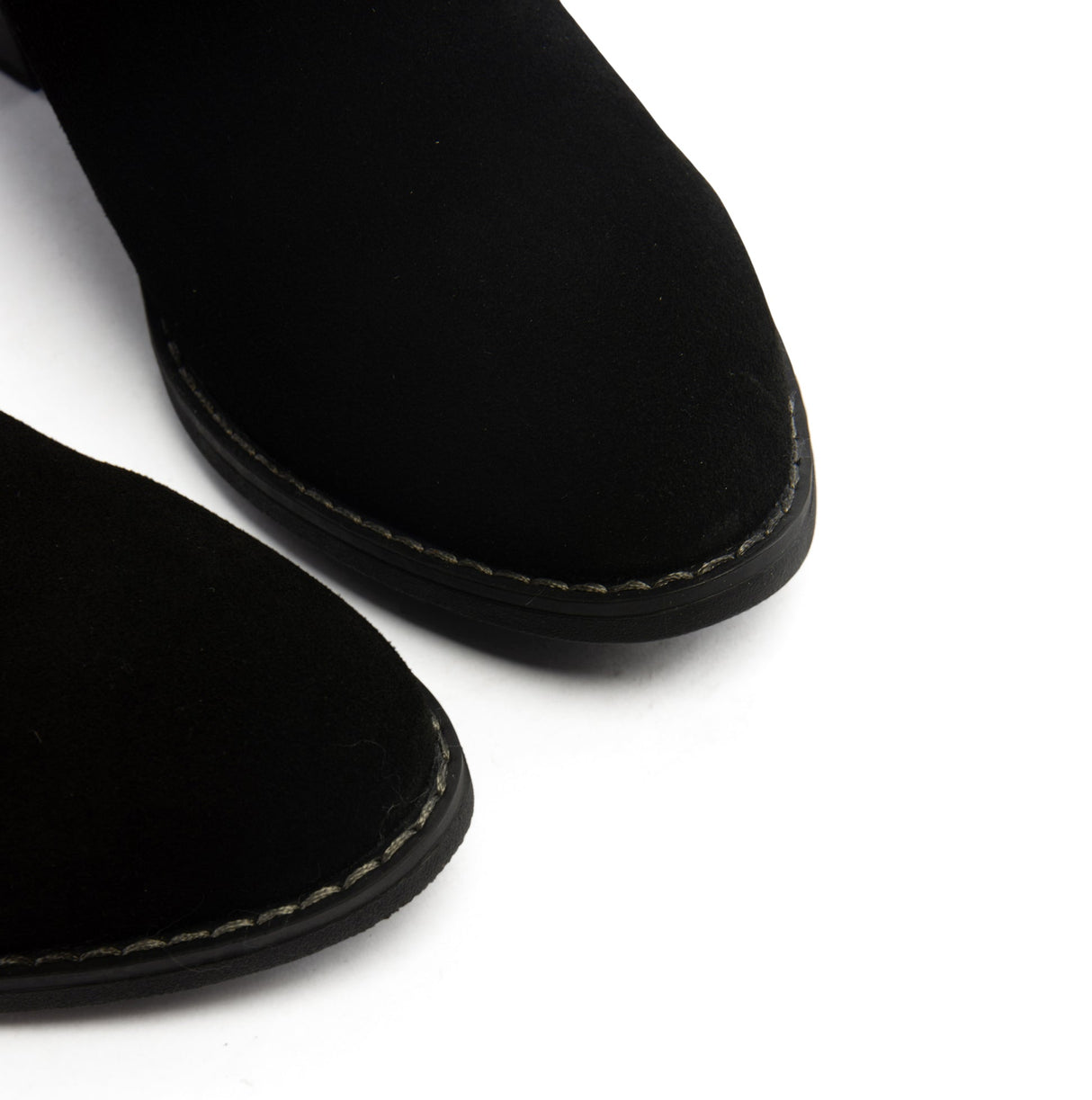 Hush Puppies ISOBEL Womens Leather Ankle Boots Black