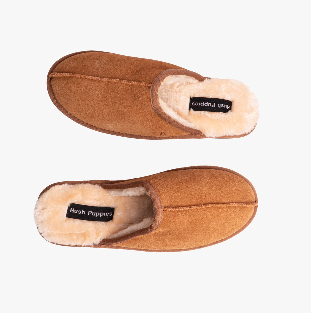 Hush Puppies COADY SLIPPER Classic Mens Slippers Tan