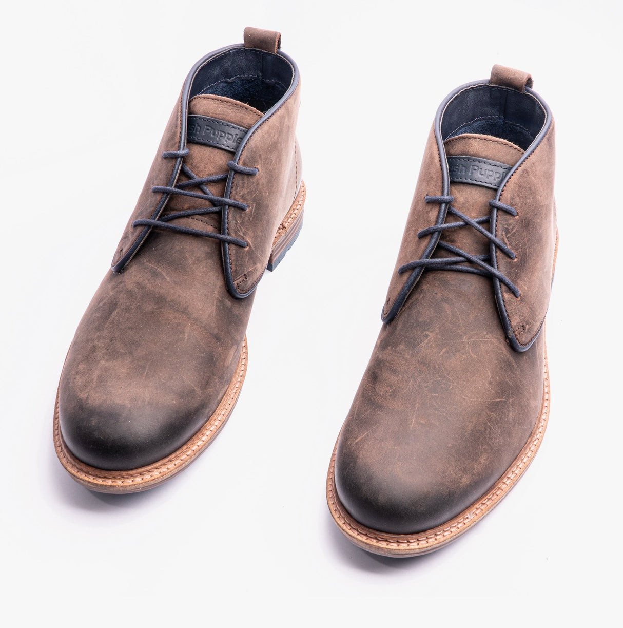 Hush Puppies JONAS Mens Boots Brown