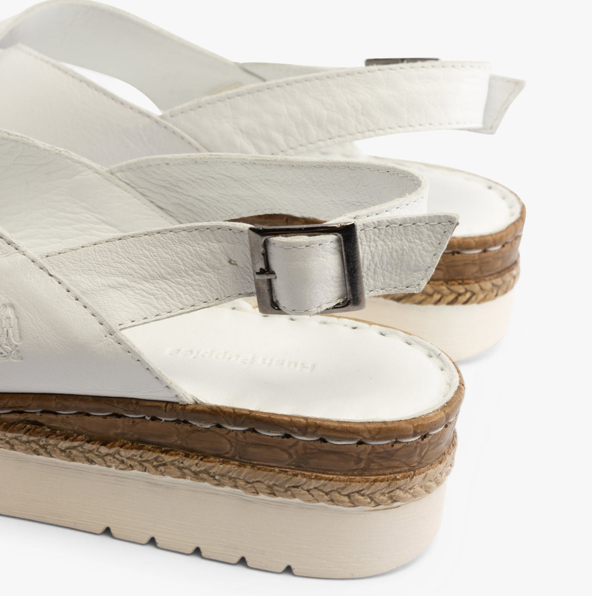 Hush Puppies SAPHIRA Womens Slingback Sandals White