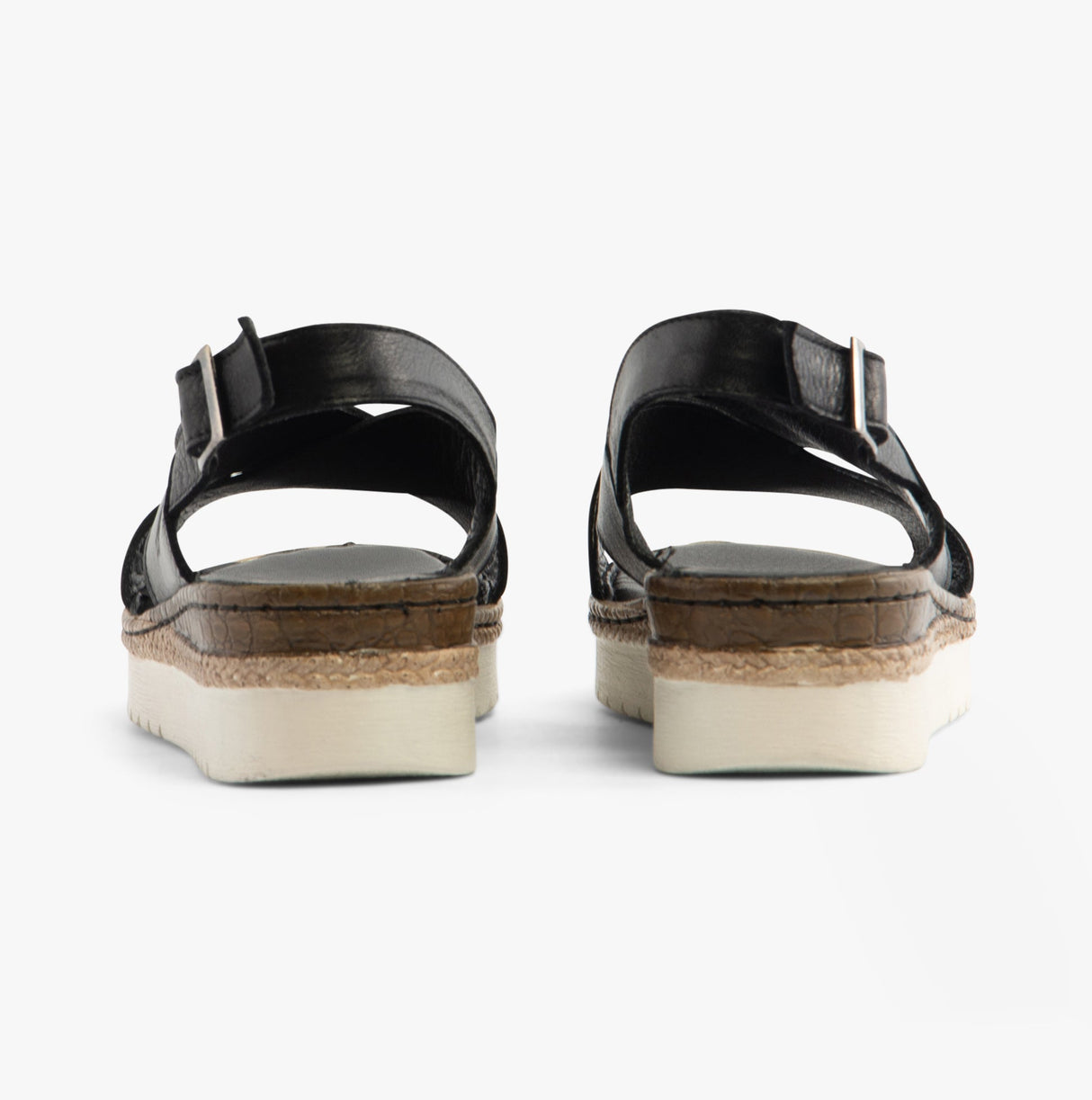 Hush Puppies SAPHIRA Womens Slingback Sandals Black