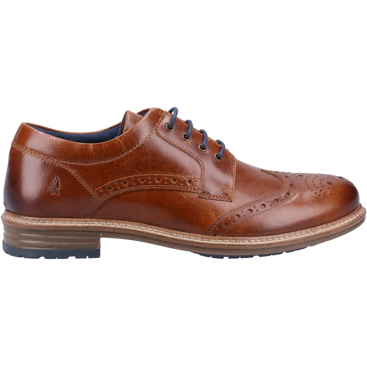 Hush Puppies JAYDEN BROGUE Mens Shoes Tan