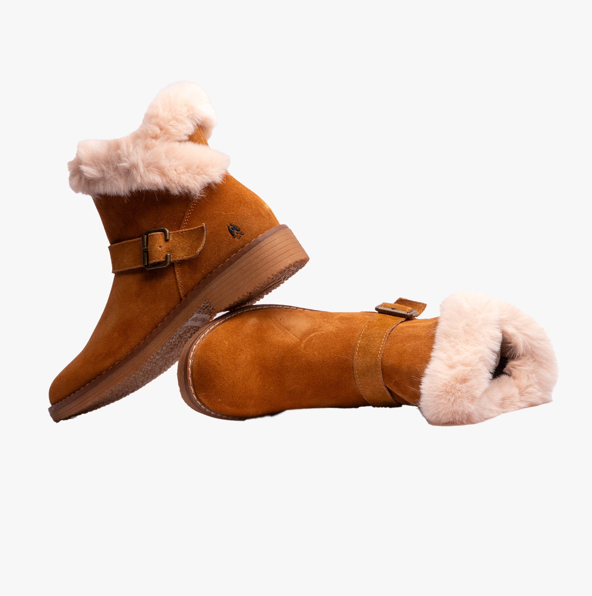 Hush Puppies HANNAH Womens Ankle Boots Tan