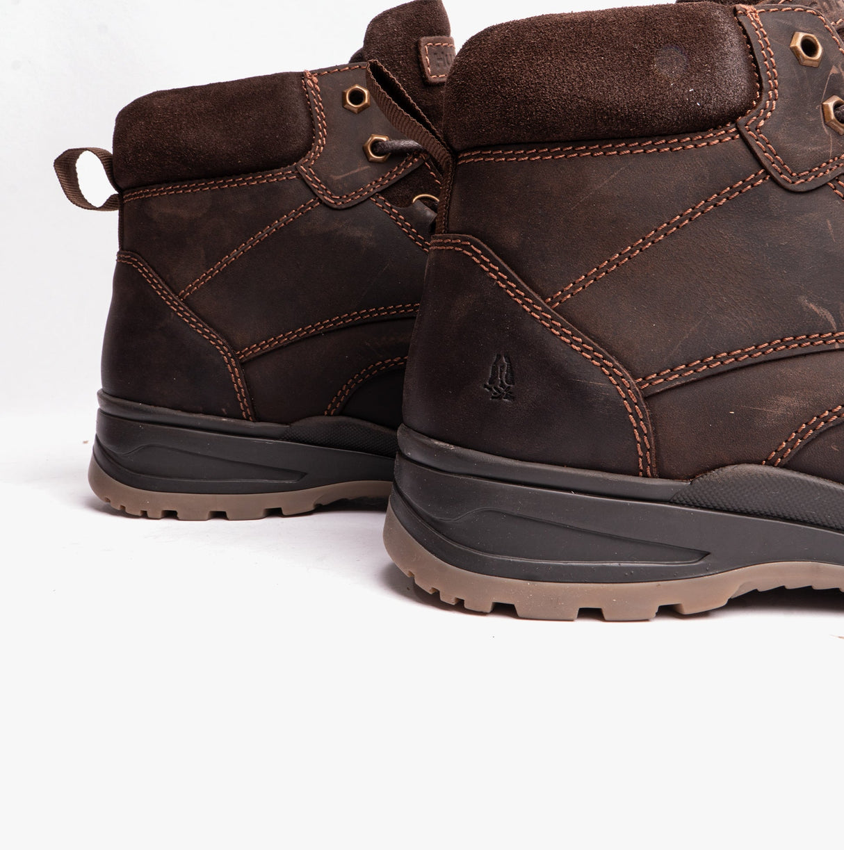 Hush Puppies PALMER Mens Hiking Boots Brown