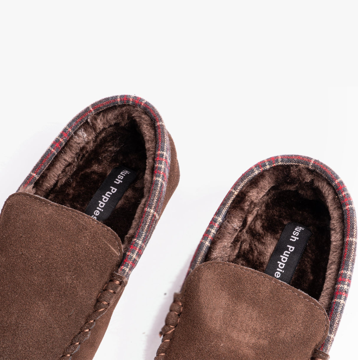Hush Puppies ANDREAS Classic Mens Slippers Brown