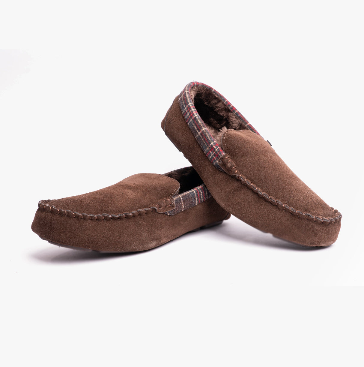 Hush Puppies ANDREAS Classic Mens Slippers Brown