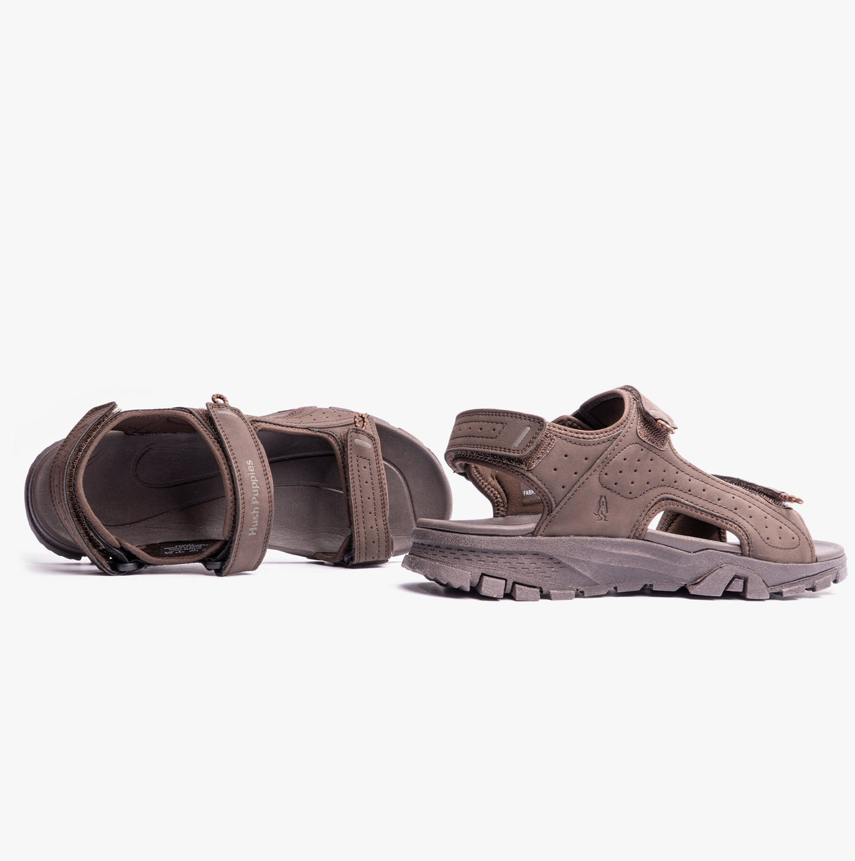 Hush Puppies NEVIS Mens Sandals Brown
