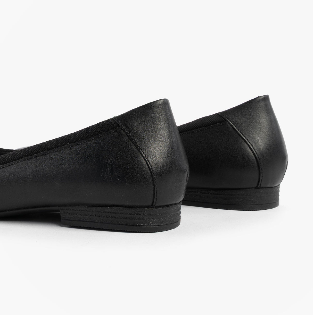 Hush Puppies EMMA Girls Leather School Shoes Black