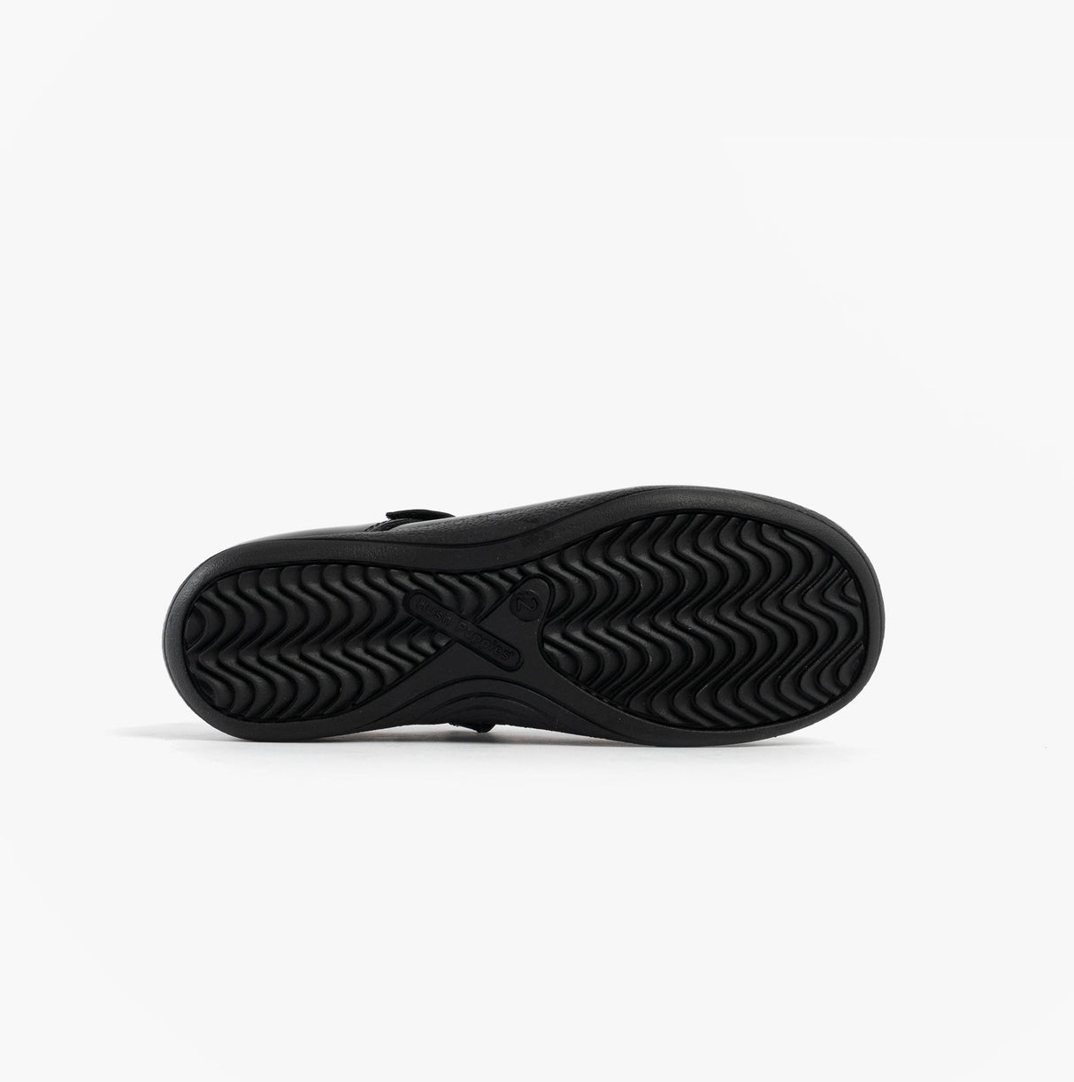 Hush Puppies CHRISTINA PATENT JUNIOR Girls Shoes Black