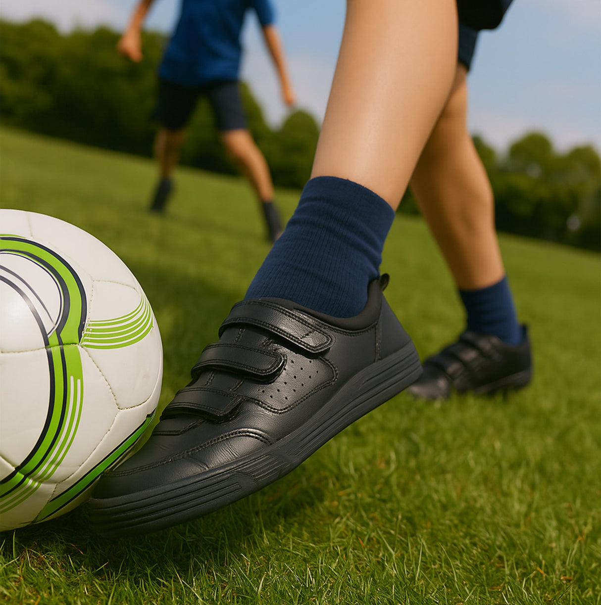 Hush Puppies SCOTT SENIOR Boys Shoes Black