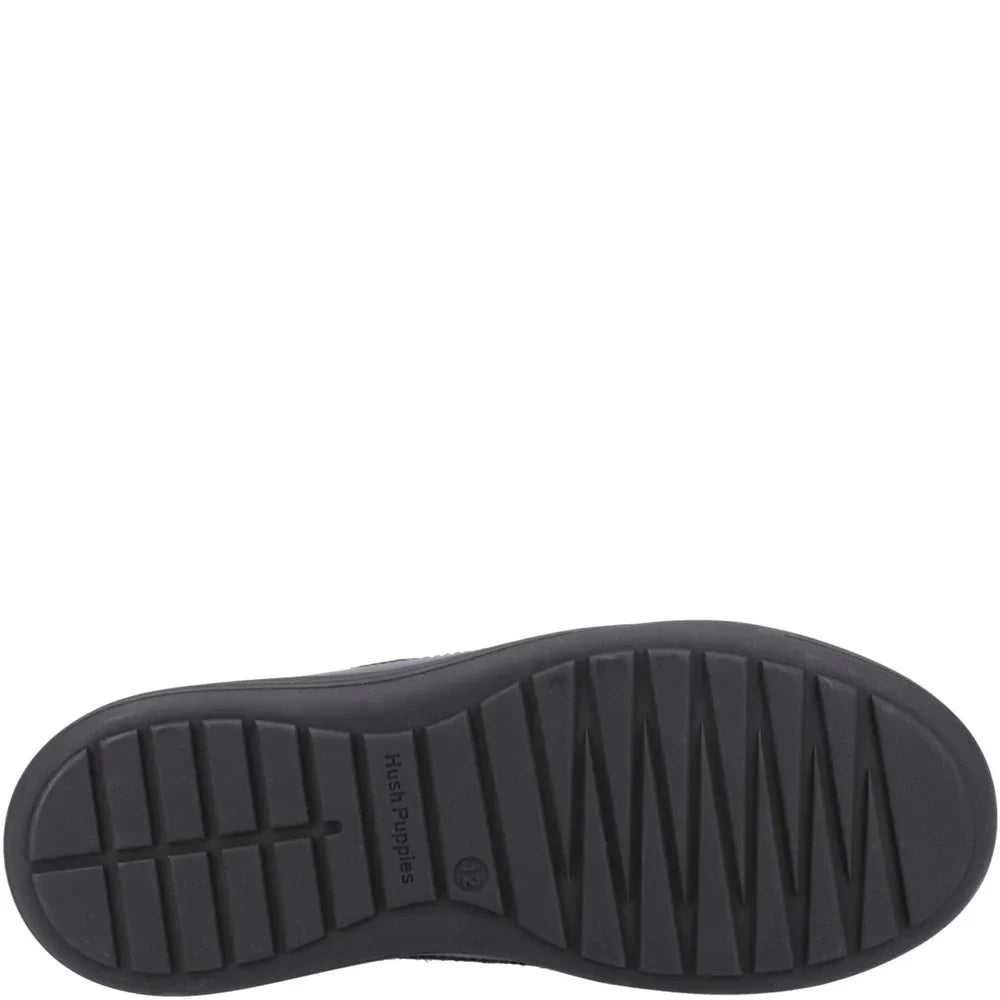 Hush Puppies SCOTT SENIOR Boys Shoes Black