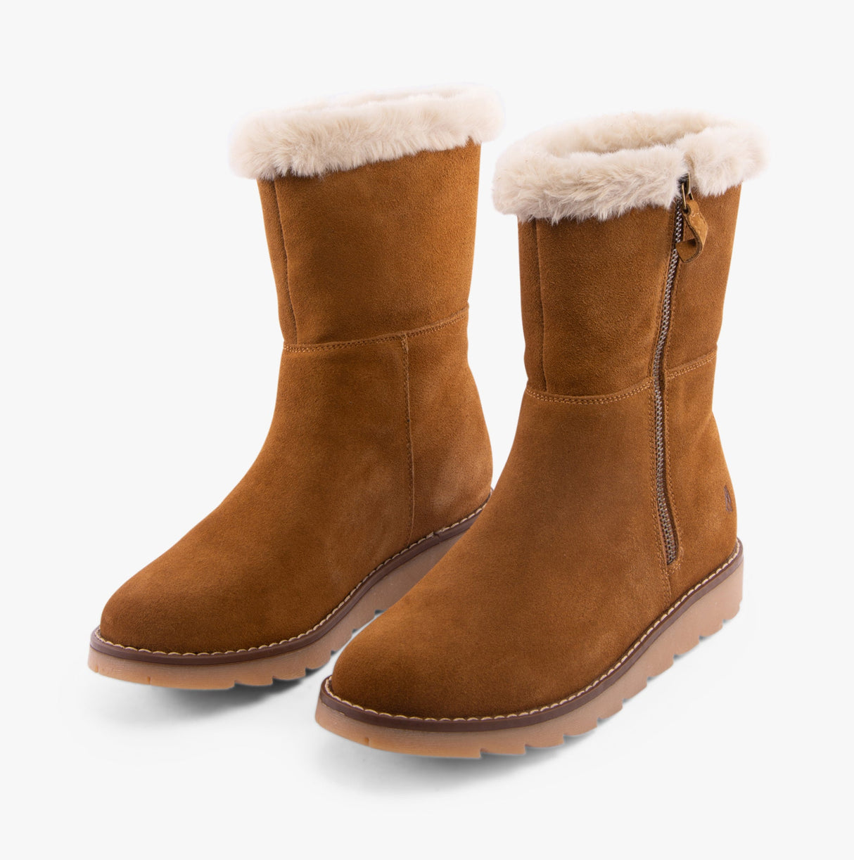 Hush Puppies MARY Womens Boots Tan
