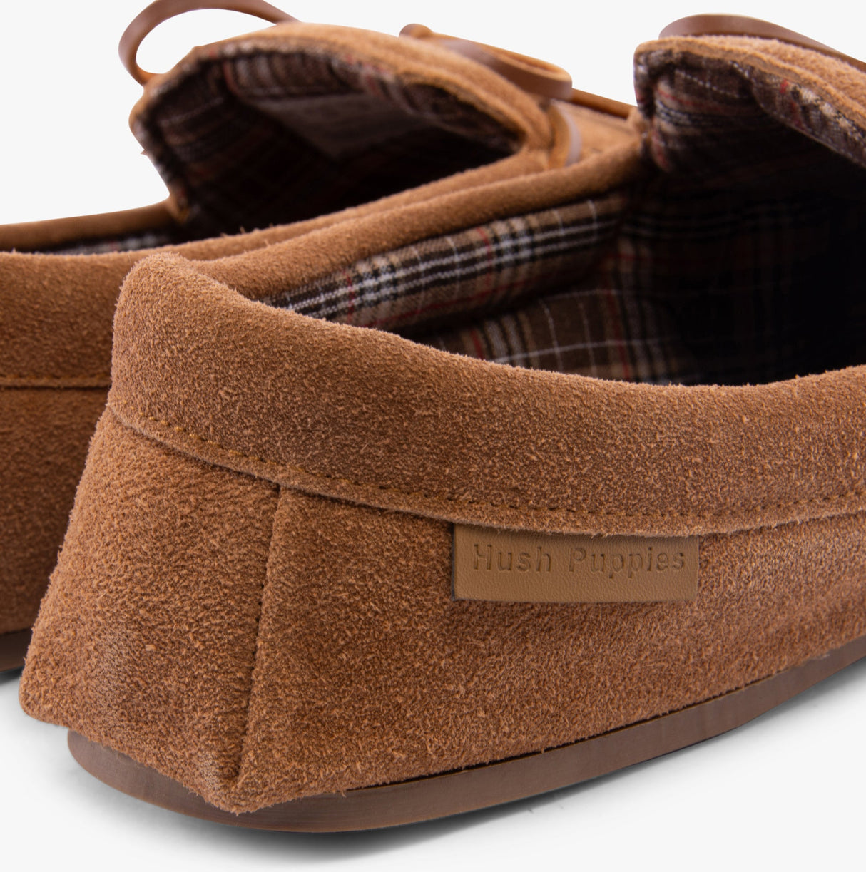 Hush Puppies CLYDE Mens Slippers Tan