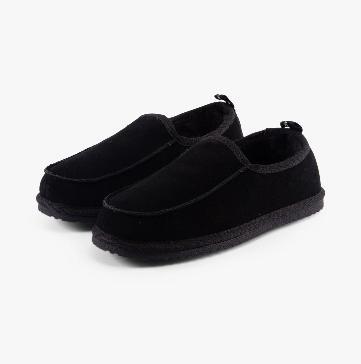 Hush Puppies CHARLES Mens Slippers Black