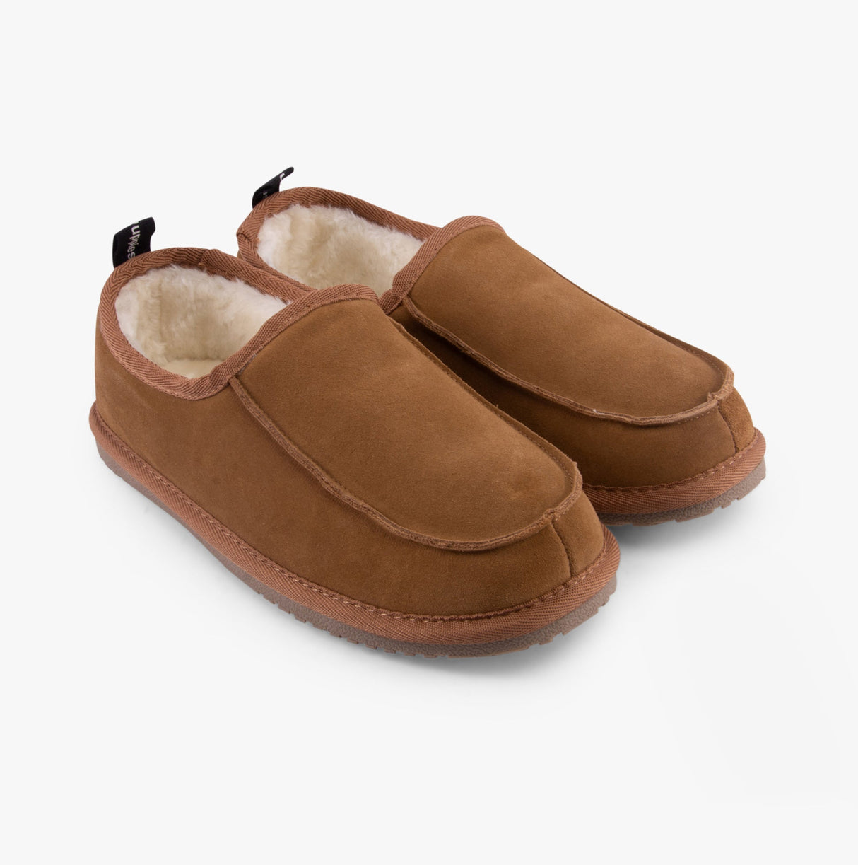 Hush Puppies CHARLES Mens Slippers Tan