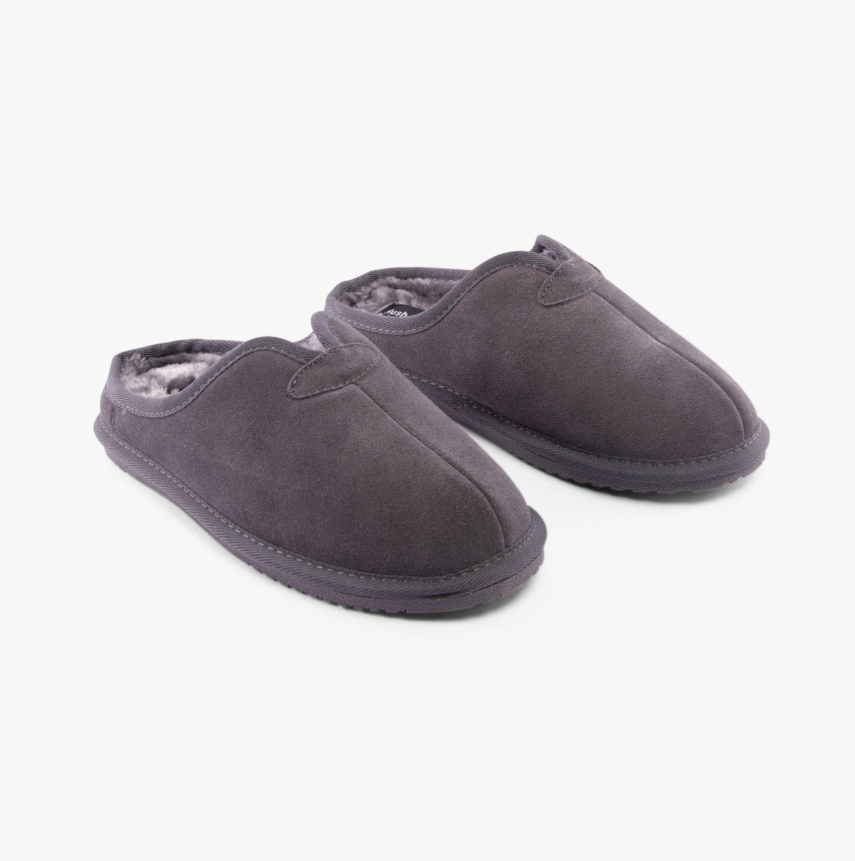 Hush Puppies CONRAD Mens Slippers Grey