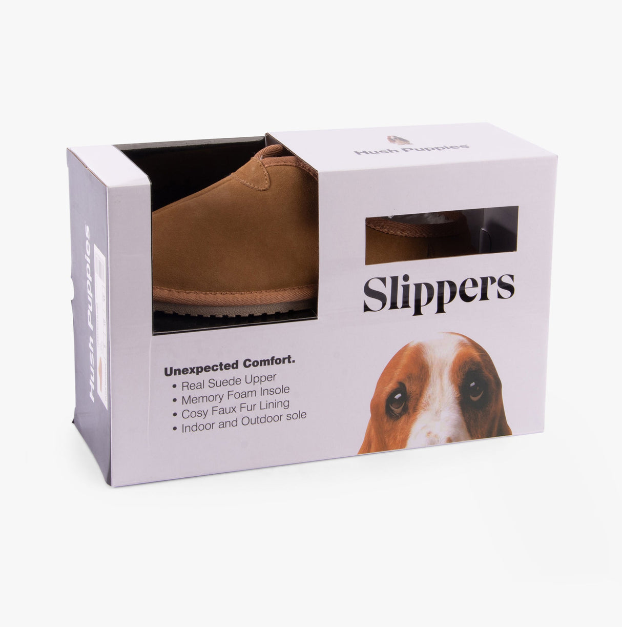 Hush Puppies CONRAD Mens Slippers Tan