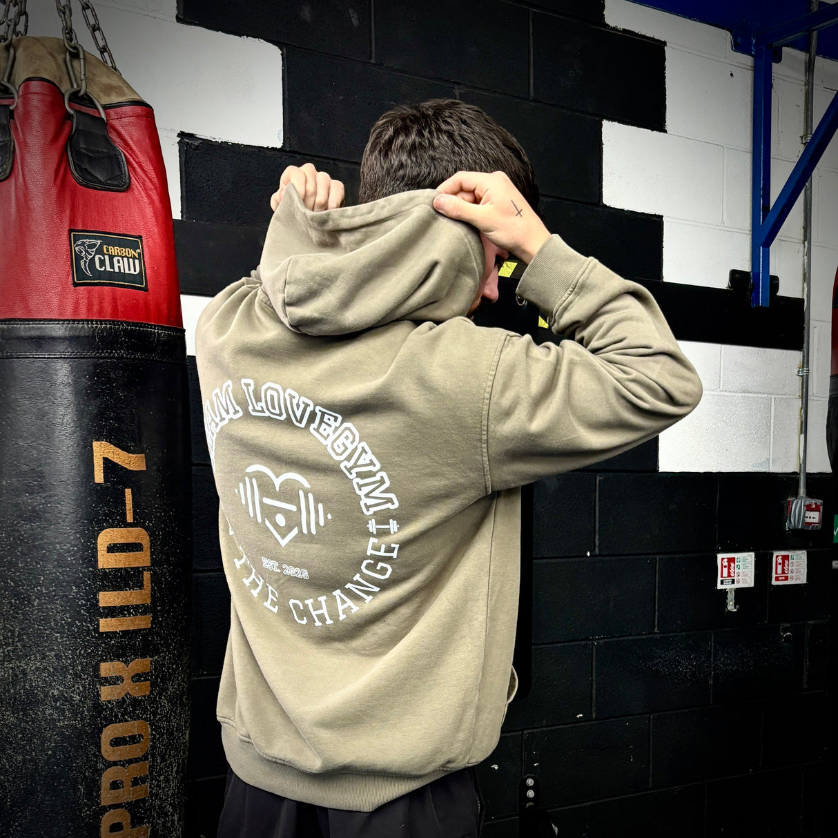 TEAM LOVEGYM Oversized Essential Hoodie