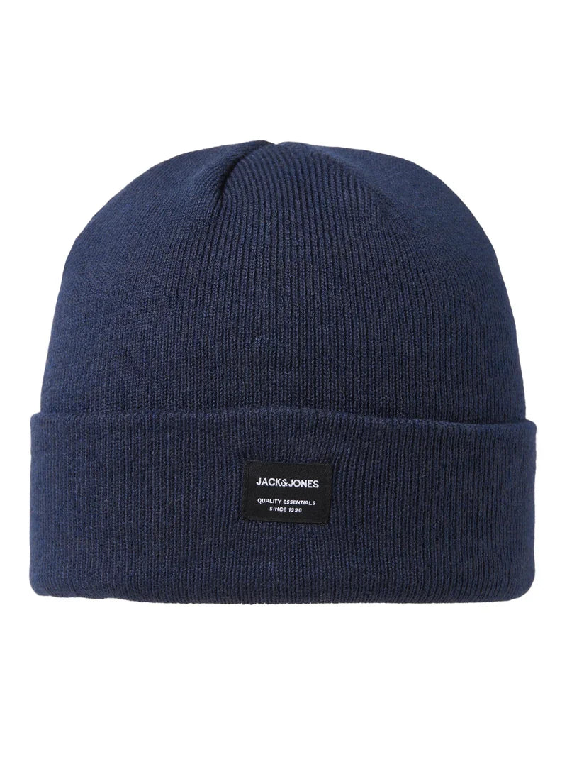 Jack & Jones DNA Mens Beanie Navy Blazer