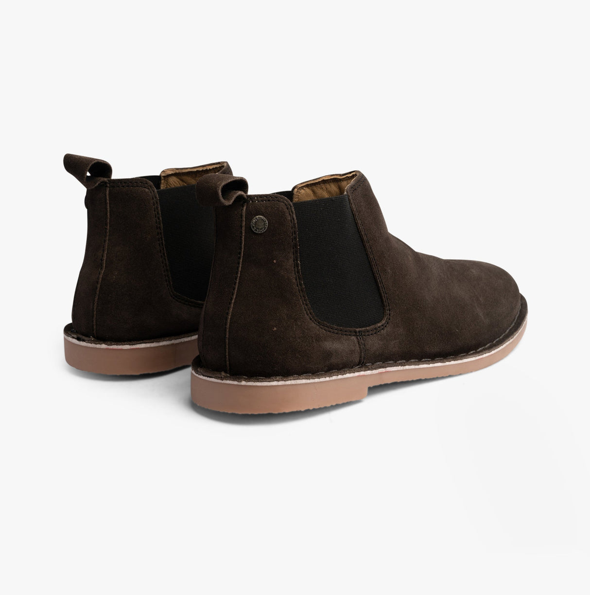 Jack & Jones BRAVO SUEDE Mens Chelsea Boots Pirate Black