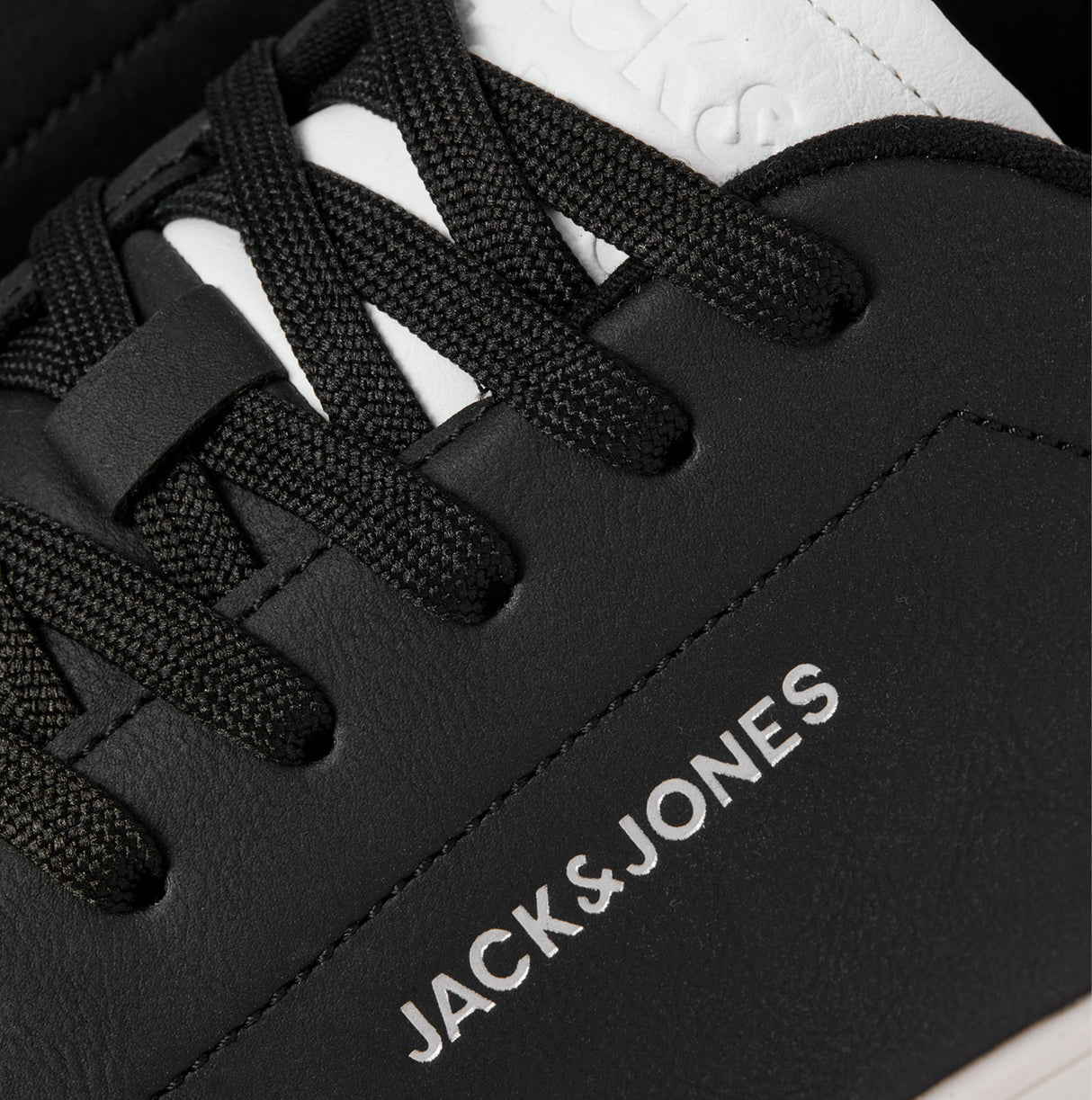 Jack & Jones BOSLEY PU Mens Trainers Anthracite