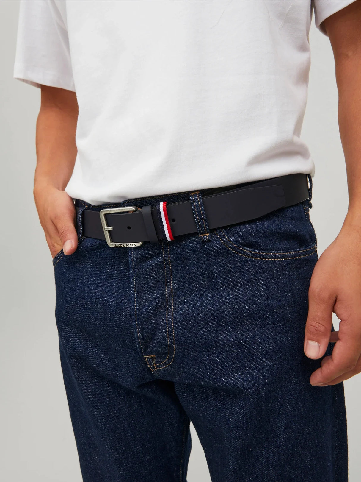 Jack & Jones ESPO Mens Belt Black