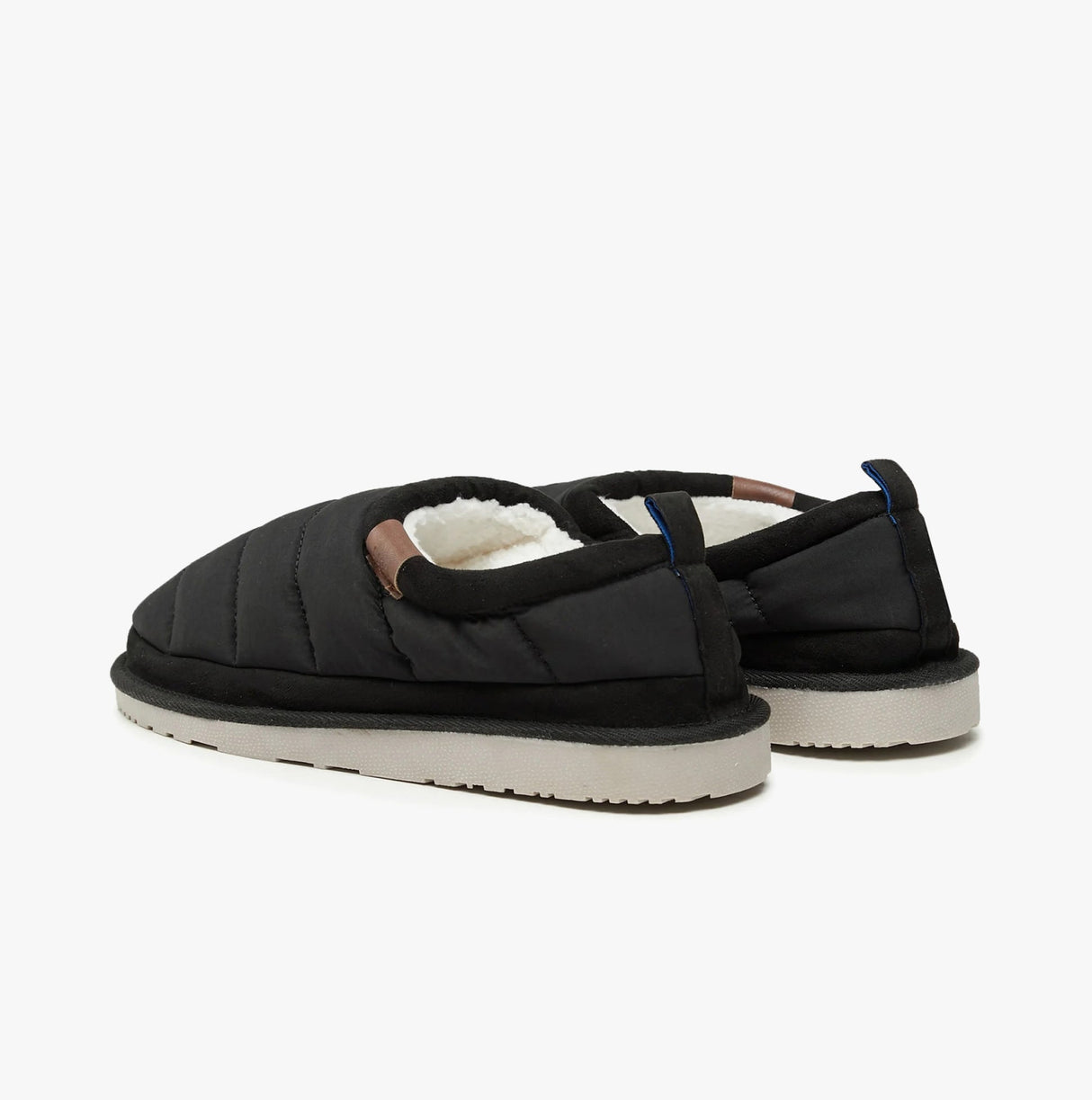 Jack & Jones PUFF MULE Mens Mule Slippers Black