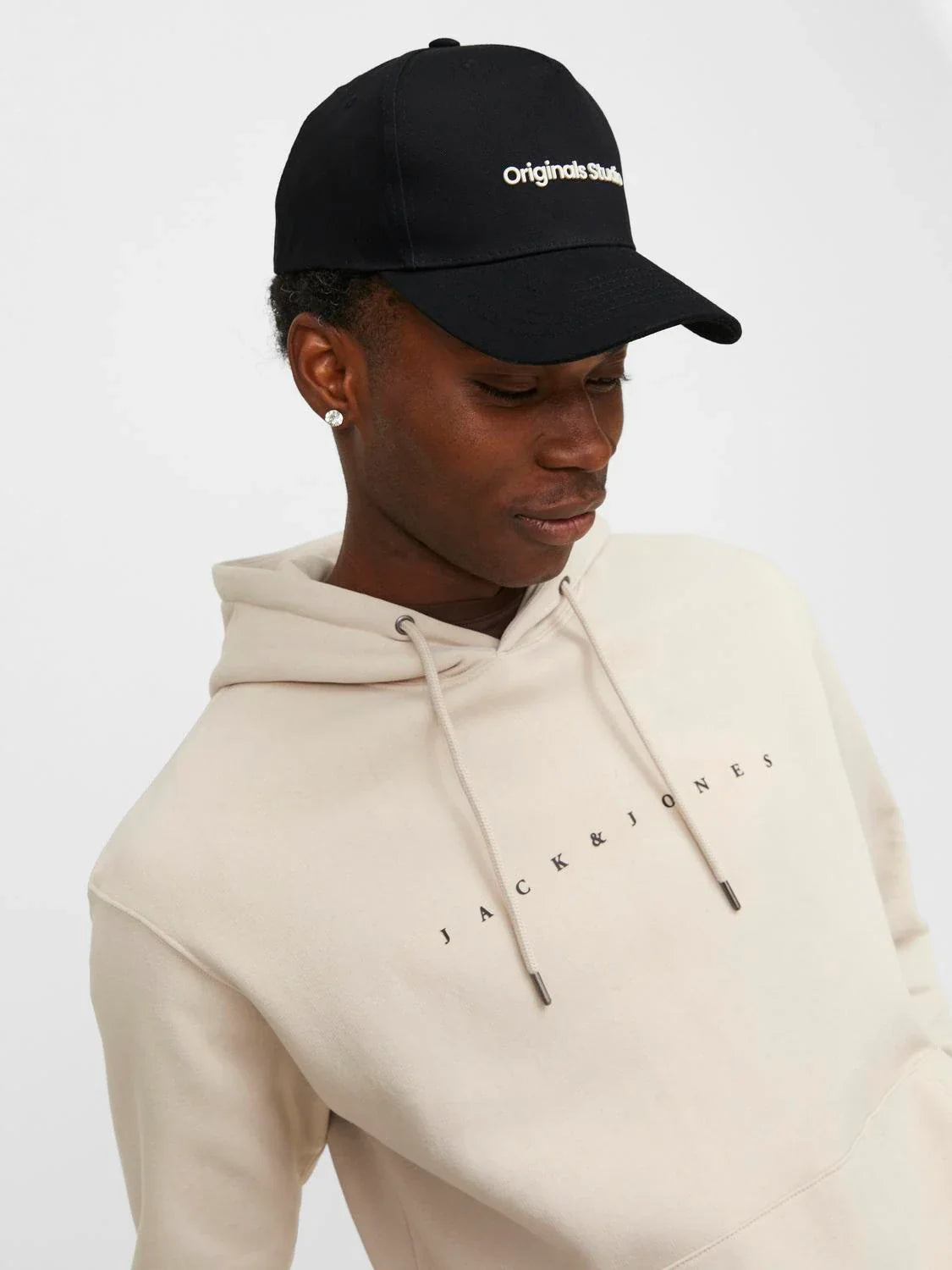 Jack & Jones VESTERBRO Mens Cap Black