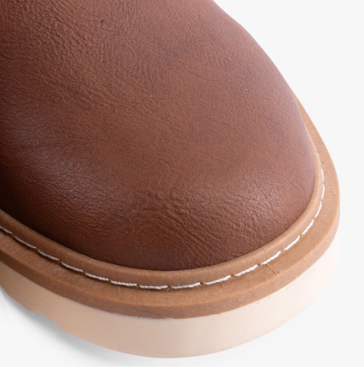 Jack & Jones OHIO PU Mens Boots Brown Stone