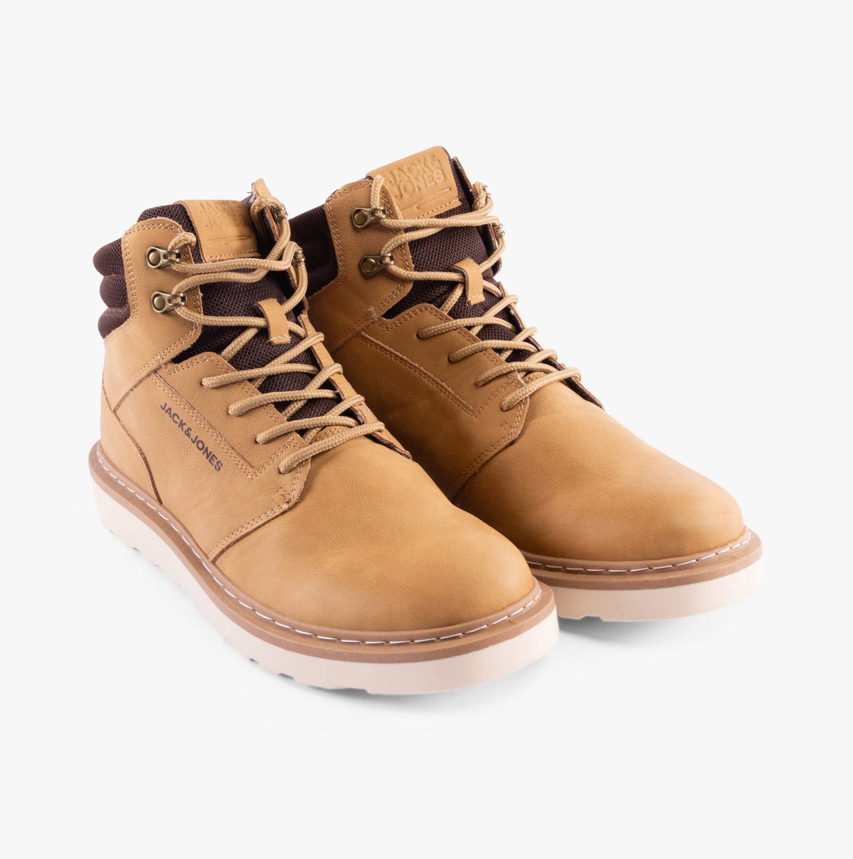 Jack & Jones OHIO PU Mens Boots Honey
