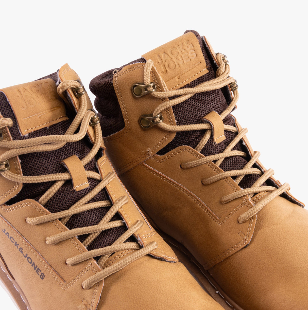 Jack & Jones OHIO PU Mens Boots Honey