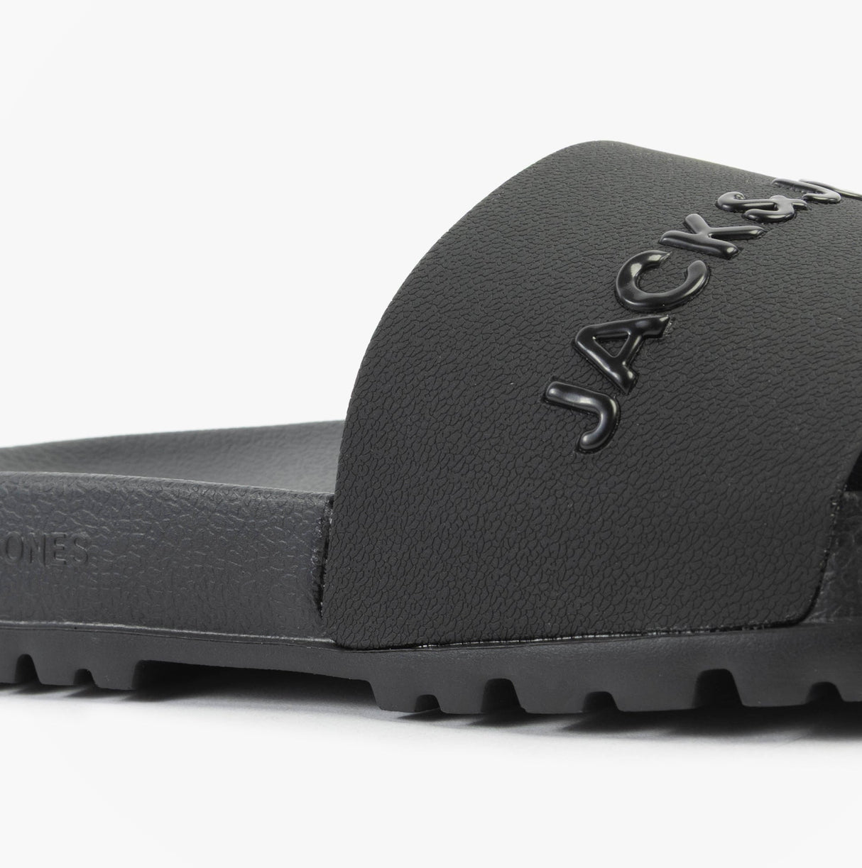 Jack & Jones DENNIS Mens Sliders Anthracite