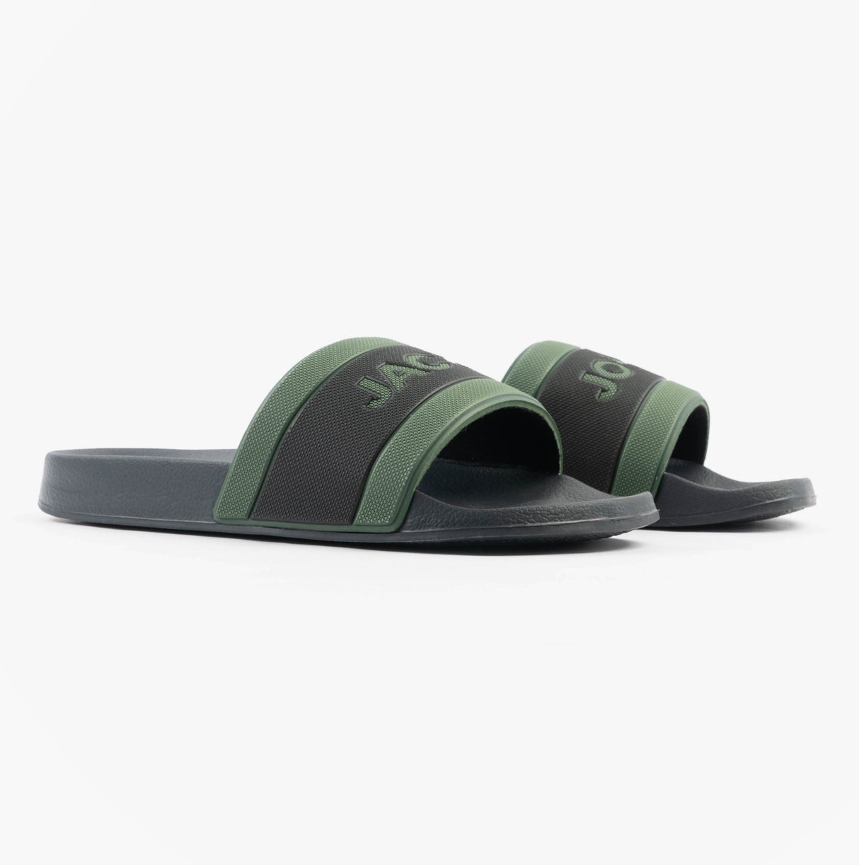 Jack & Jones JARRED Mens Sliders Anthracite