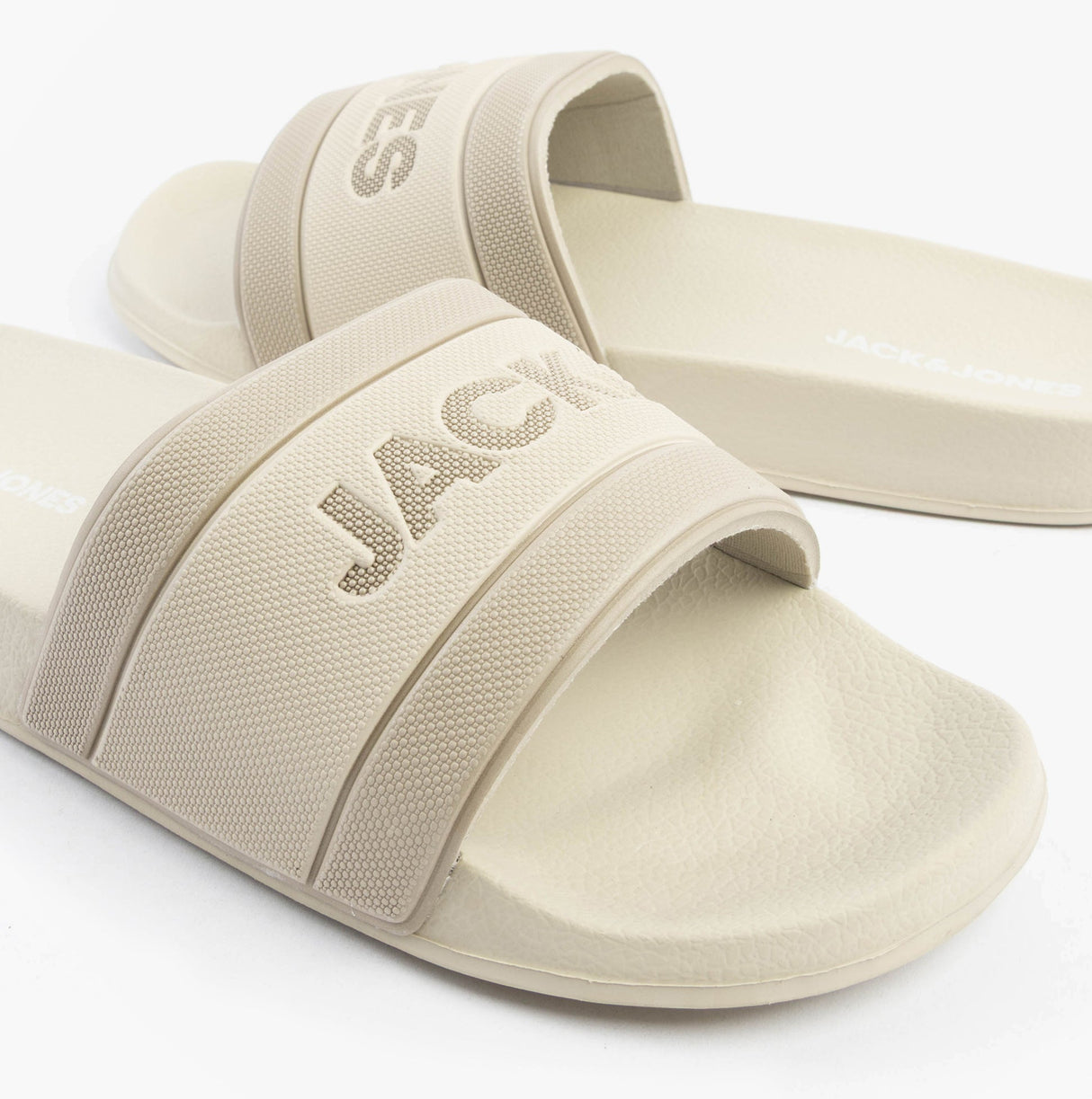 Jack & Jones JARRED Mens Sliders Moonbeam