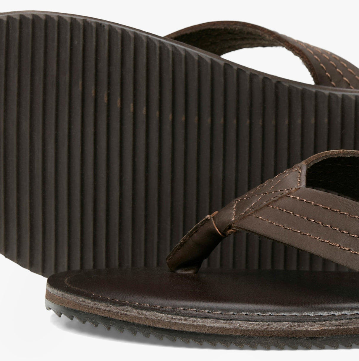 Jack & Jones WASHTON Mens Sandals Brown Stone